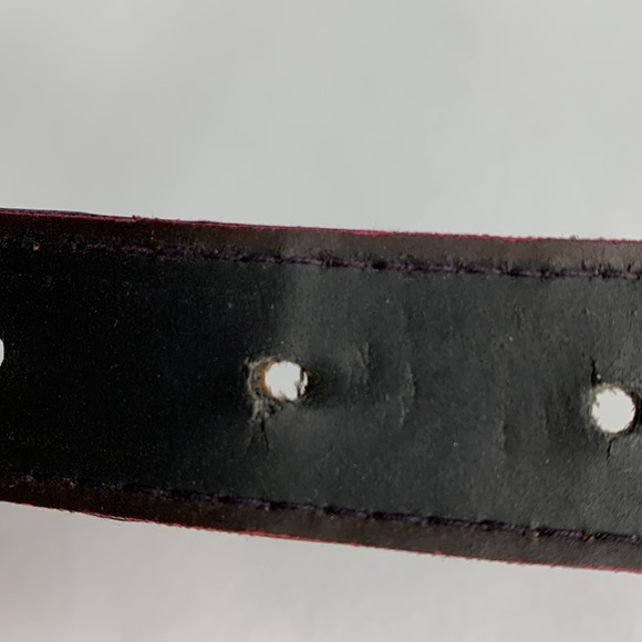 Small Genuine Leather Painted/Stained Diamond Patte… - Picture 6 of 11